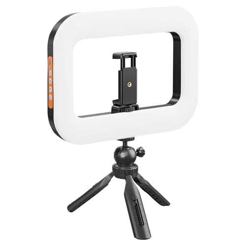 Selfie Stick, Tripod with Light, 400mah Rechargeable Handheld, Adjustable Phone Holder with Extendable Arm for Streaming, Live Recording, Makeup & Travel Photography Selfie Stick, Tripod with Light, 400mah Rechargeable Handheld, Adjustable Phone Holder with Extendable Arm for Streaming, Live Recording, Makeup & Travel Photography von Pzuryhg