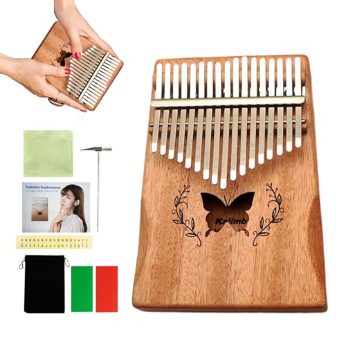 Small Wooden Finger Piano, Portable Thumb Piano, Easy To Play For Kids & Adults, Lightweight Design, Includes Carry Bag, Ideal For Beginners, Music Practice Small Wooden Finger Piano, Portable Thumb Piano, Easy To Play For Kids & Adults, Lightweight Design, Includes Carry Bag, Ideal For Beginners, Music Practice von Pzuryhg