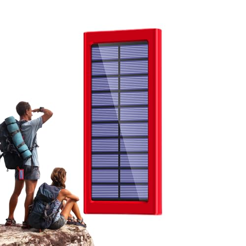 Solarladegerät Powerbank, 10000mAh Tragbares mobiles Ladegerät, ABS, Elektronische Komponenten Externer Akku, Ideal für Wandern, Reisen, Camping und Heimgebrauch, 225g, 14,2x6,7x1,6cm Solarladegerät Powerbank, 10000mAh Tragbares mobiles Ladegerät, ABS, Elektronische Komponenten Externer Akku, Ideal für Wandern, Reisen, Camping und Heimgebrauch, 225g, 14,2x6,7x1,6cm von Pzuryhg
