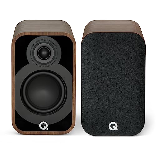 Q ACOUSTICS 5010 Kompakte Bücherregal-Lautsprecher Paar Santos Rosewood - 4,5" Mid/Bass Driver, 1" Hochtöner - TV-Lautsprecher für Surround Sound System - Vinyl Schallplattenspieler Hifi Q ACOUSTICS 5010 Kompakte Bücherregal-Lautsprecher Paar Santos Rosewood - 4,5" Mid/Bass Driver, 1" Hochtöner - TV-Lautsprecher für Surround Sound System - Vinyl Schallplattenspieler Hifi von Q Acoustics