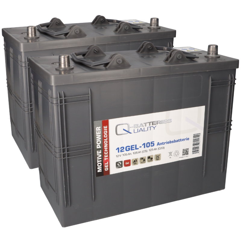 Akku 24V 105Ah für IBCT Reinigungsmaschine Cleanfix RA 505 von Q-Batteries