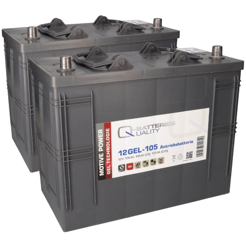 Akku 24V 105Ah für Reinigungsmaschine Nilfisk BA 551 D von Q-Batteries