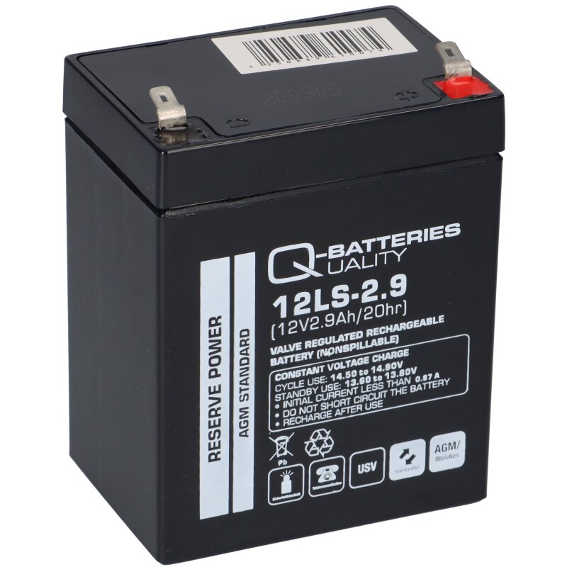 Akku kompatibel Reha Compact LCEV +-KID / JR 12V 2,9Ah Akku kompatibel Reha Compact LCEV +-KID / JR 12V 2,9Ah von Q-Batteries