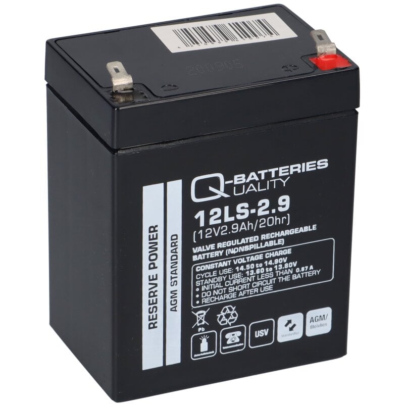 Akku kompatibel Reha Compact LCEV +-KID / JR 12V 2,9Ah Akku kompatibel Reha Compact LCEV +-KID / JR 12V 2,9Ah von Q-Batteries