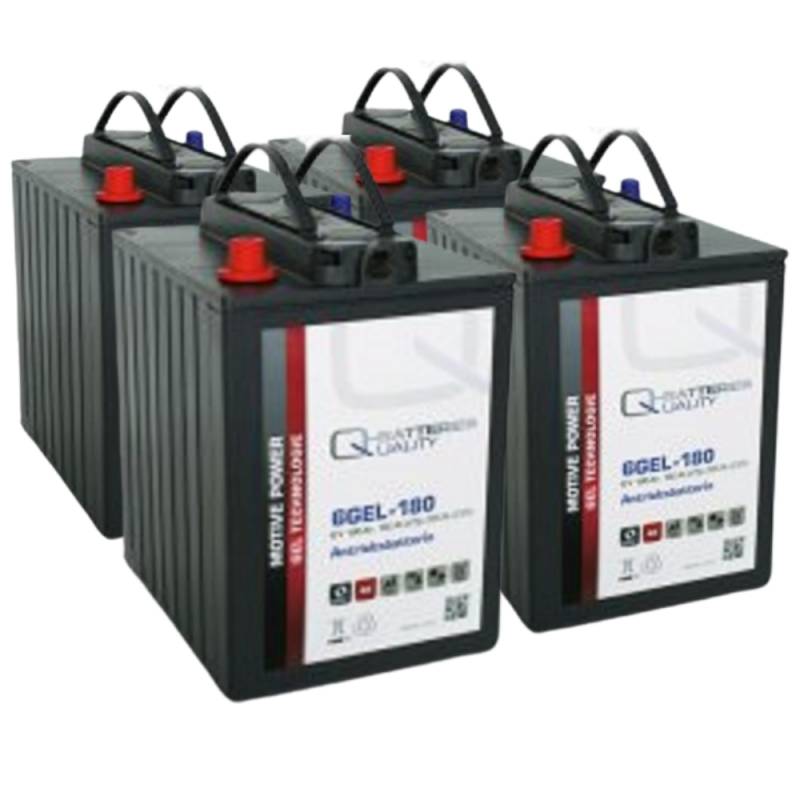 Akku kompatibel Reinigungsmaschine SR 1200 B 80564000 von Q-Batteries