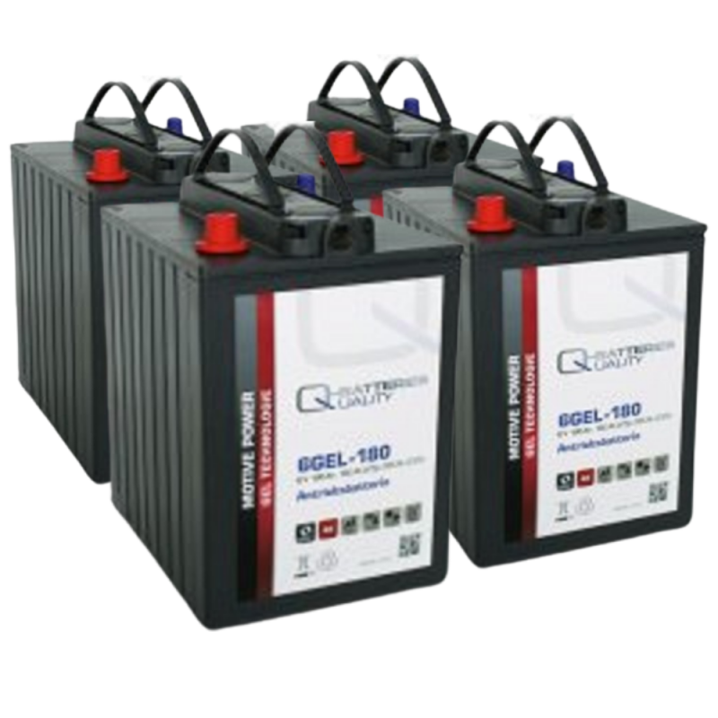 Akku kompatibel Reinigungsmaschine Scrubtec 866 80564000 von Q-Batteries