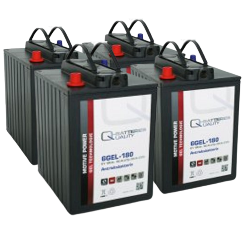 Akku kompatibel Reinigungsmaschine Scrubtec 886 80564000 von Q-Batteries