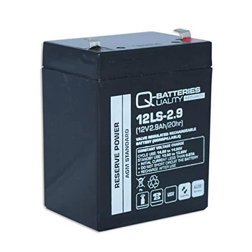 Q-Batteries 12LS-2.9 12V 2,9Ah Blei-Vlies Akku AGM VRLA Q-Batteries 12LS-2.9 12V 2,9Ah Blei-Vlies Akku AGM VRLA von Q-Batteries