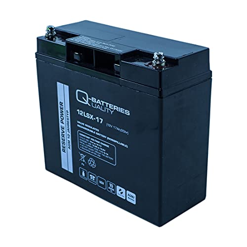 Q-Batteries 12LSX-17 12V 17Ah Blei-Vlies-Akku / AGM 10 Jahre von Q-Batteries