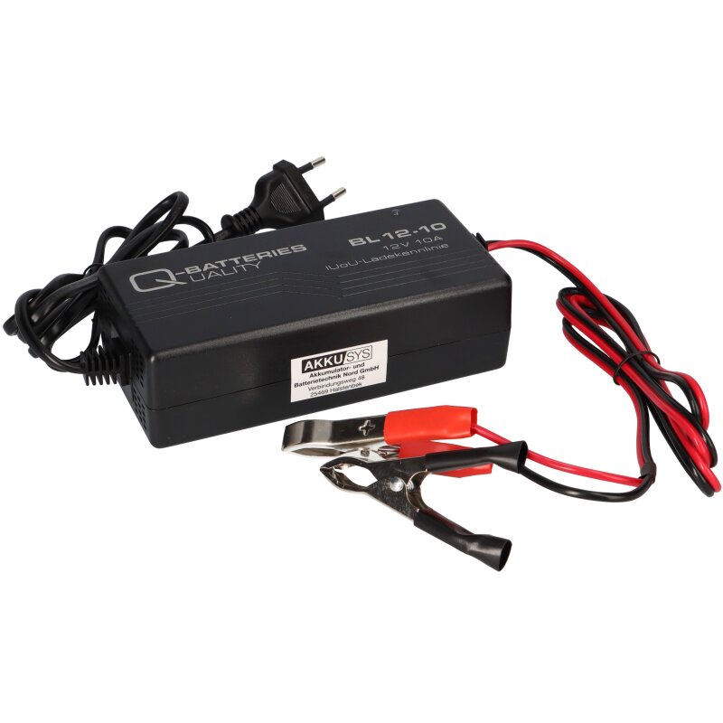 Q-Batteries BL 12-10 Ladegerät für Bleiakkus 12V - 10A Ladestrom IU0U Ladekennlinie Q-Batteries BL 12-10 Ladegerät für Bleiakkus 12V - 10A Ladestrom IU0U Ladekennlinie von Q-Batteries