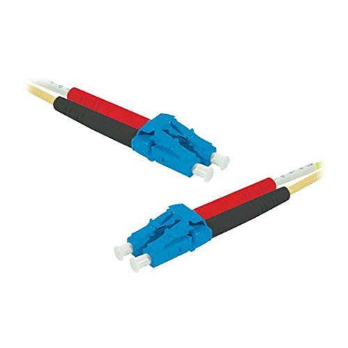 CONNECT 2 m OS2-9/125 LSZH LC/LC Fiber Duplex Patch Schnur – Gelb von Q-Connect