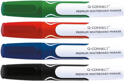 Q-Connect® Whiteboard-Marker-Etui Premium, 1,5-3 mm, sortiert; Sie erhalten 1 Stück von Q-Connect