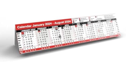 Q-Connect 16 Monate Tischkalender 2024 von Q-Connect