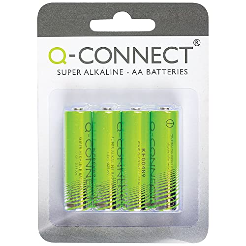 Q-Connect AA Batterie KF00489–4 Stück von Q-Connect