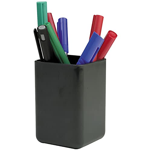 Q-Connect Executive Pen Pot Black von Q-Connect