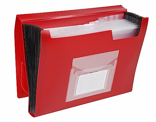 Q-Connect KF01274 Belegsammeltaschen und Fächertaschen rot von Q-Connect