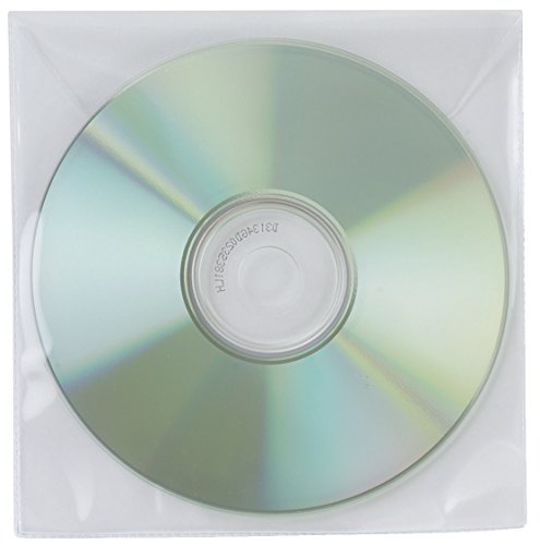 Q-Connect KF02207 Edv-Zubehöre CD Hülle 50 stück transparent ungelocht von Q-Connect