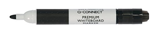 Q-Connect KF26109 Flip Chart-Stifte, Whiteboardmarker, Etuis und Zubehör 3 mm schwarz von Q-Connect