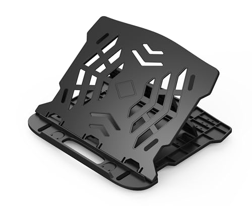 Q-Connect Laptop Ständer/Ergonomischer Laptopständer Notebook MacBook Ständer aus Kunststoff/Schwarz / 25,5 x 1,8 x 28 cm / 0,46 kg Q-Connect Laptop Ständer/Ergonomischer Laptopständer Notebook MacBook Ständer aus Kunststoff/Schwarz / 25,5 x 1,8 x 28 cm / 0,46 kg von Q-Connect