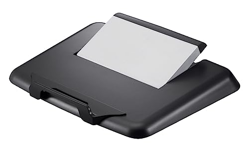 Q-Connect Laptopständer aus Kunststoff, Schwarz von Q-Connect