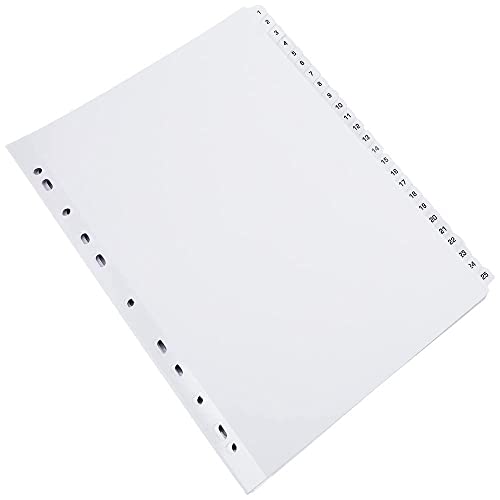 Q-Connect Mylar-Index, A4, 1—50 von Q-Connect