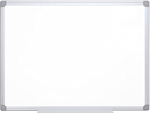 Q Connect Whiteboard, Magnetische Notiz Tafel Groß 120 x 90, Farbe weiß abwischbar (Größe A0) von Q-Connect