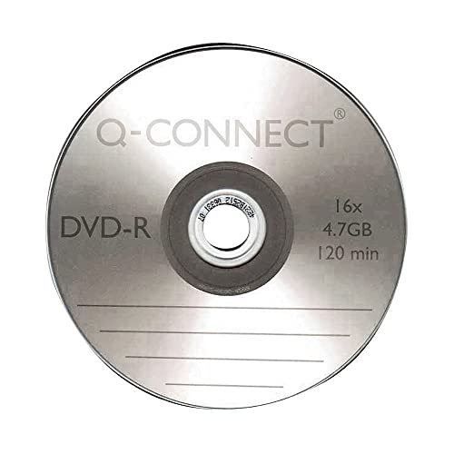 Q-Connect kf34356 4,7 GB DVD-R Slim Jewel Case von Q-Connect