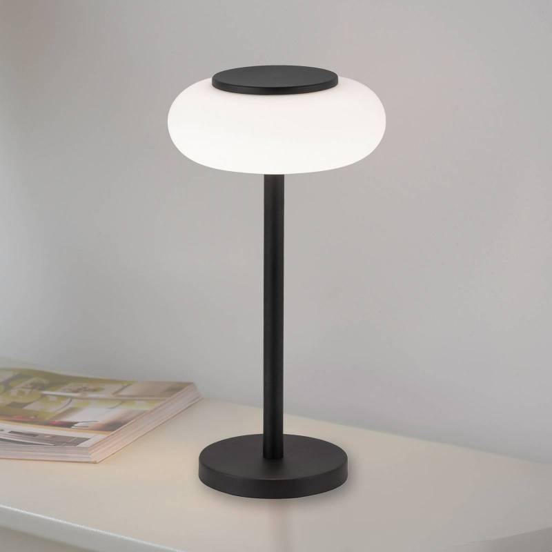 Paul Neuhaus Q-ETIENNE LED-Tischleuchte, schwarz von Q-Smart-Home