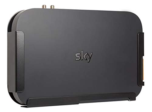 Sky Q Box Wandhalterung für 1 TB und 2 TB, hergestellt in Großbritannien von Q-View (Stahl), siehe Details unten für Kompatibilität. von Q-View