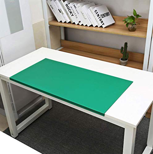 Q&Z Schreibtischunterlage,Office Mauspad PU Leder Schreibunterlage Mit Kantenschutz Schreibtisch Pad wasserdichte FüR Computertastatur PC Und Laptop von Q&Z