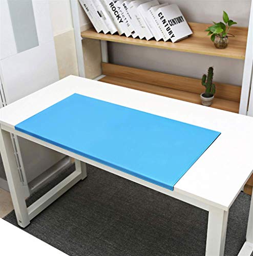 Q&Z Schreibtischunterlage,Office Mauspad PU Leder Schreibunterlage Mit Kantenschutz Schreibtisch Pad wasserdichte FüR Computertastatur PC Und Laptop von Q&Z
