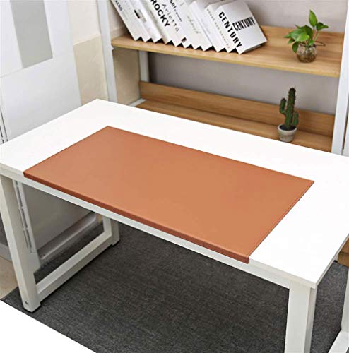 Q&Z Schreibunterlage,Office Schreibtischmatte PU Leder Laptop Tischunterlage Mit Kantenschutz Mousepad FüR BüRo- Oder Heimbereich von Q&Z