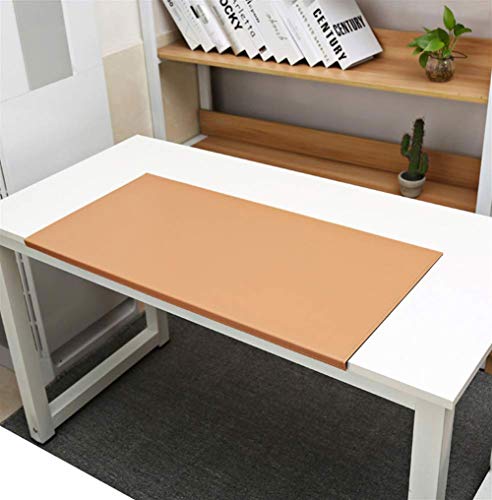 Q&Z Schreibunterlage,Office Schreibtischmatte PU Leder Laptop Tischunterlage Mit Kantenschutz Mousepad FüR BüRo- Oder Heimbereich von Q&Z