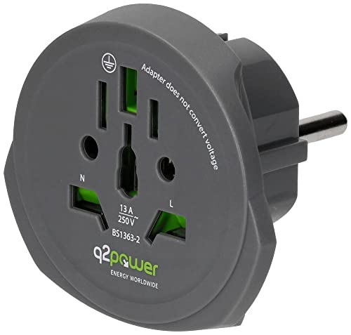 Q2 Power q2-1.100100-TH Reiseadapter von Q2 Power