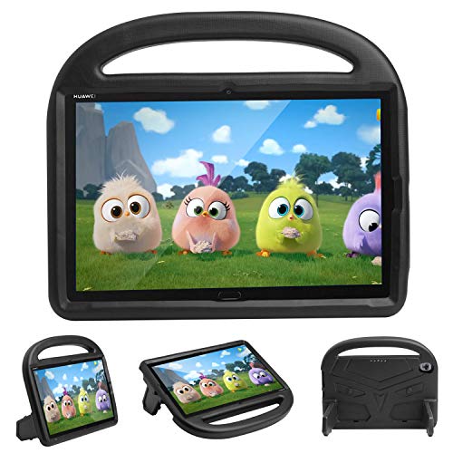 QANG Hülle für Huawei MediaPad M5 10.8 / M6 10.8 Zoll, Kinder Hülle Eva Stoßfeste Schützend Schutzhülle Ständer Abdeckung Fall, Case umwandelbarer Handgriff Tasche Cover Huawei MediaPad M6 10.8 Zoll von QANG