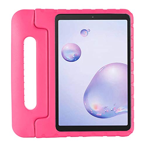 QANG Schutzhülle für Samsung Galaxy Tab A7 10.4 T500 T505 T507, stoßfest, mit Halterung für Kinder, für Samsung Galaxy Tab A7 10.4 T500 T505 T507 Tablet, Rosa von QANG