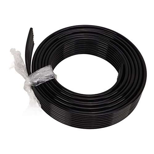 QANYEGN 3 Meter Drucker Tintenrohr, 8 Line Tintenröhrchen Ersatz Tintenstrahldrucker Tintenschlauch für A3 A4 -Drucker OD 5mm ID 3mm (Black) von QANYEGN