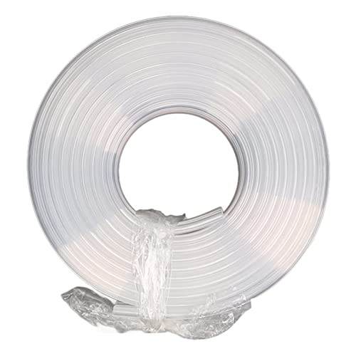 QANYEGN 3 Meter Drucker Tintenrohr, 8 Line Tintenröhrchen Ersatz Tintenstrahldrucker Tintenschlauch für A3 A4 -Drucker OD 5mm ID 3mm (Transparent) von QANYEGN
