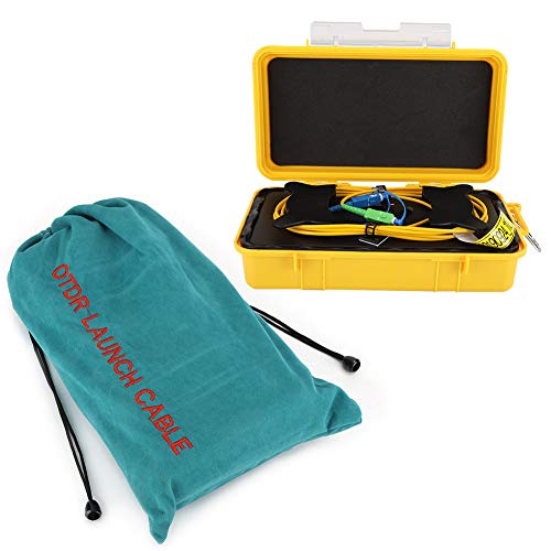 QANYEGN OTDR -Startkabelbox, Patch -Kabelfaserringe Einzelmodus, OTDR Dead Zone Eliminators SM 1 km für Glasfaser -Opt -Tests von QANYEGN