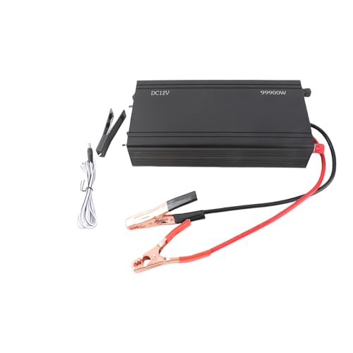QANYEGN Power -Wechselrichter, Doppelvariable Wechselrichter hohe Leistung, Aluminiumlegierungstransformator für Heimatauto -RV -Fahrzeuge LKW Camping von QANYEGN