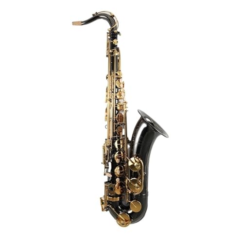 B-Tenorsaxophon professionelles Performance-Instrument schwarz Saxophon für Anfänger von QASKLBN