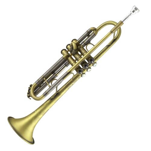 B-Trompete für professionelle Darbietungen geeignet Musikinstrument Trompete von QASKLBN