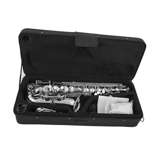Es-Altsaxophon Anfängerinstrument Geeignet für Erwachsene Saxophon für Anfänger von QASKLBN