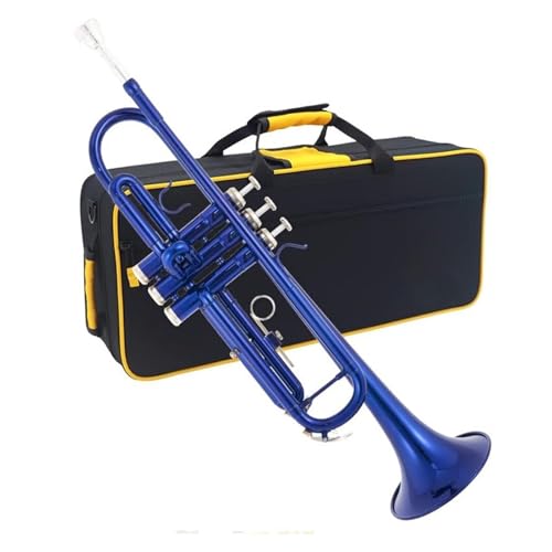 Geeignet für Anfänger Trompete Instrument B Musikinstrument Trompete von QASKLBN