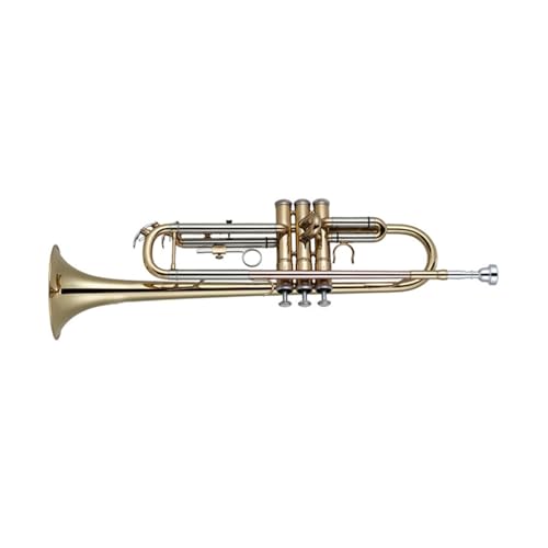 Professionelles Performance-Trompeten-Blechblasinstrument Musikinstrument Trompete von QASKLBN