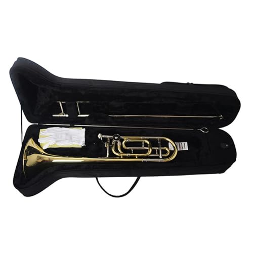QASKLBN Professionelles B-Posaune-Instrument geeignet für Erwachsene Professionelle Posaune QASKLBN Professionelles B-Posaune-Instrument geeignet für Erwachsene Professionelle Posaune von QASKLBN