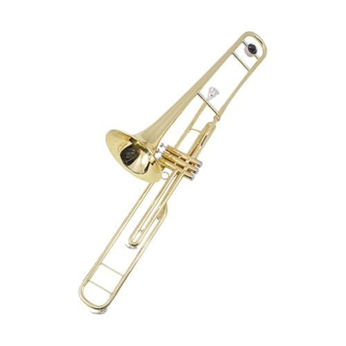 QASKLBN Tenorposaune Instrument B-Dur Geeignet für Anfänger Professionelle Posaune QASKLBN Tenorposaune Instrument B-Dur Geeignet für Anfänger Professionelle Posaune von QASKLBN