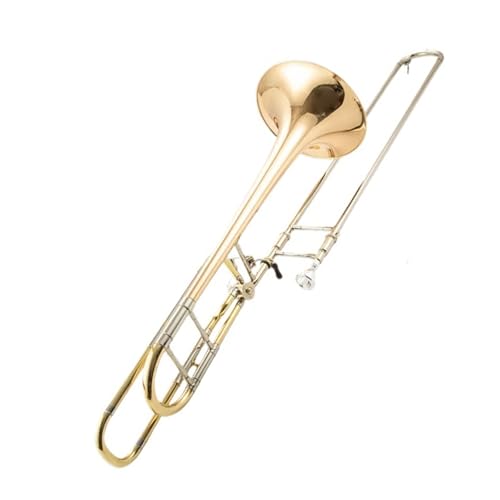 Tenor-B-Posaune Gold-Tung-Material Professionelle Posaune von QASKLBN