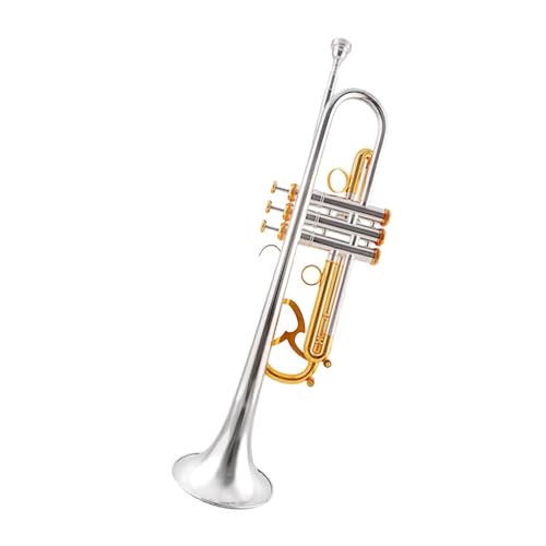 Trompete B-Dur-Instrument Anfänger professionelle Leistung Musikinstrument Trompete Trompete B-Dur-Instrument Anfänger professionelle Leistung Musikinstrument Trompete von QASKLBN