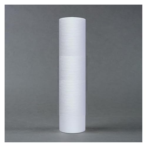 10 STÜCKE 10 Zoll 1 Mikron/5 Mikron PP Baumwolle Sedimentwasserfilterkartuschensystem Umkehrosmose Ersatz Der Wasserfilter Einfache Installation(5 Micron,EMBOSSED_120G) von QASVOU